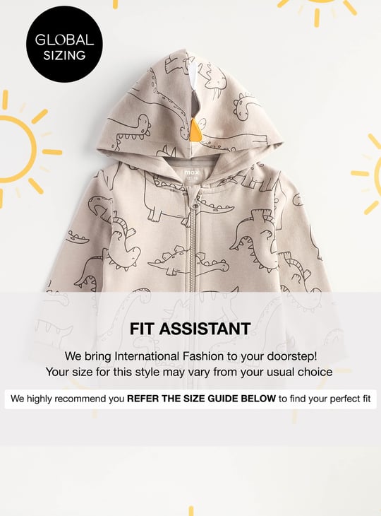 Boys Printed Hooded Sleepwear Set