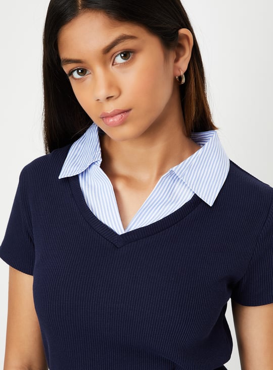 Girls Ribbed Top