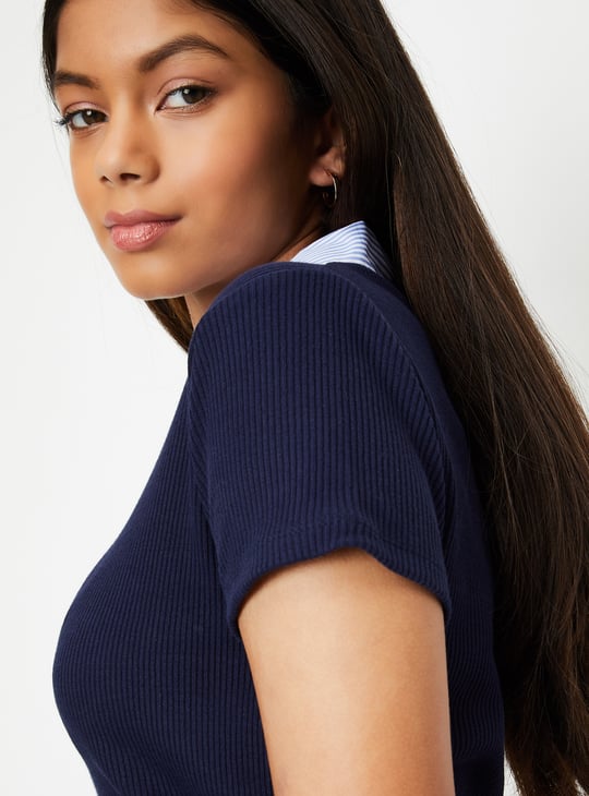 Girls Ribbed Top