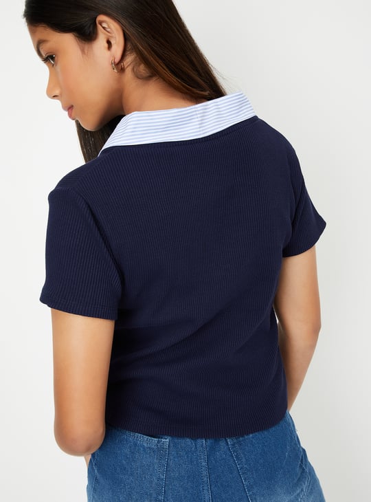 Girls Ribbed Top