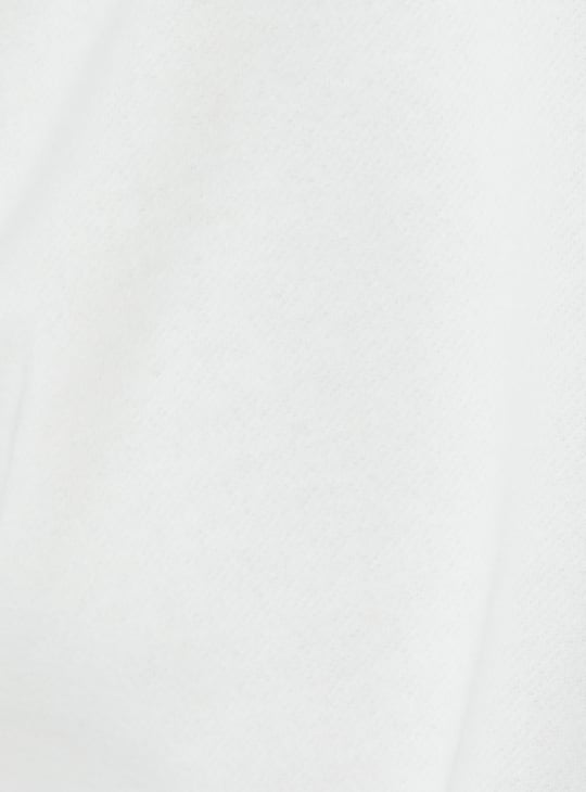 Men Back Printed Hooded Sweatshirt