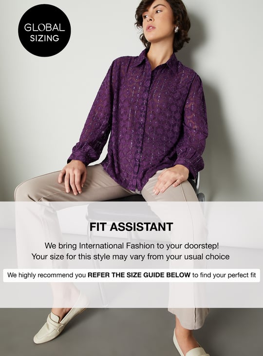 Women Floral Jacquard Shirt | Jacquard