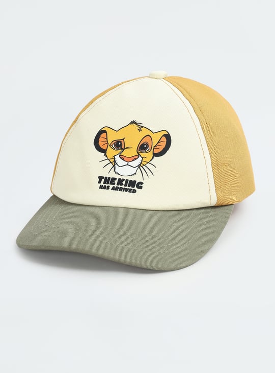 Boys Lion King Printed Baseball Cap