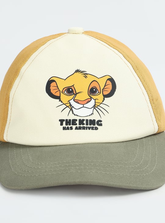 Boys Lion King Printed Baseball Cap