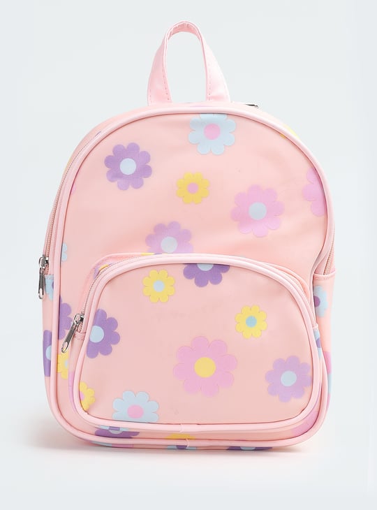 Kids Floral Print Backpack
