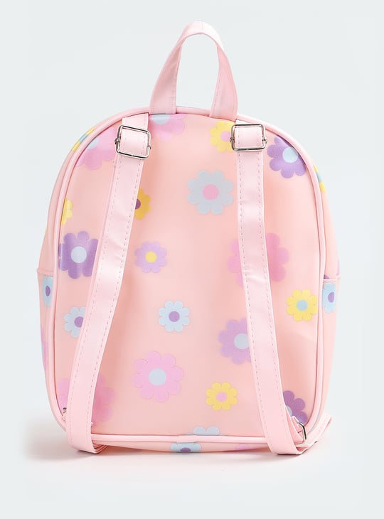 Kids Floral Print Backpack