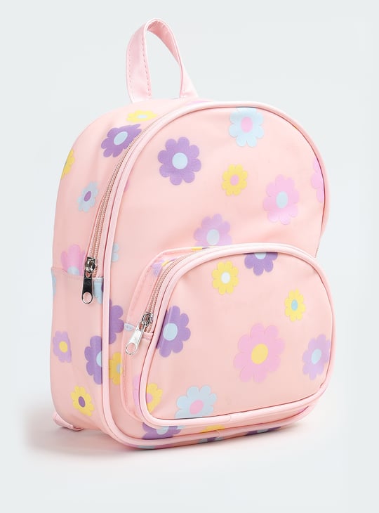Kids Floral Print Backpack