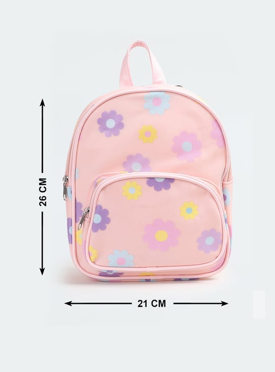 Kids Floral Print Backpack
