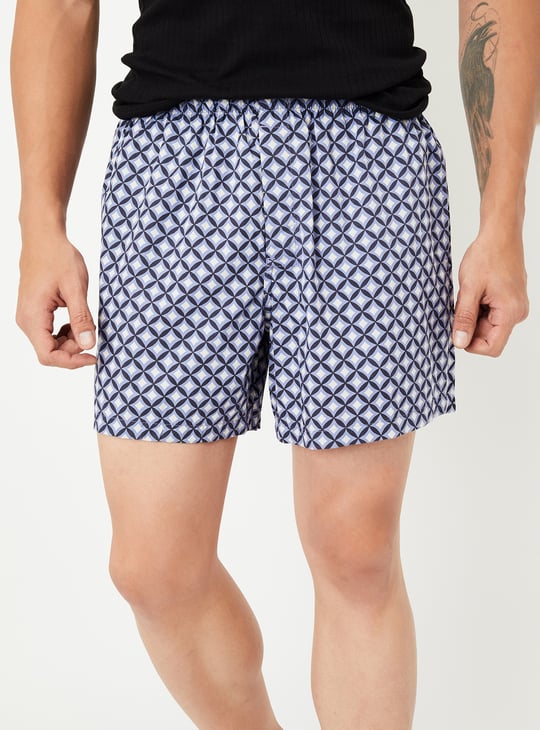 Men Printed Boxers
