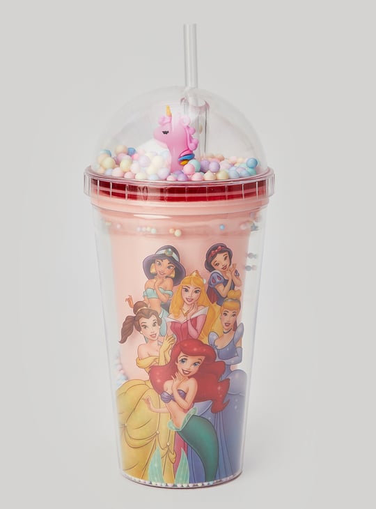Kids Disney Princess Print Sipper Tumbler