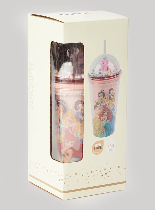 Kids Disney Princess Print Sipper Tumbler