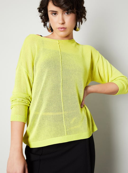 Women Loose Knit Top