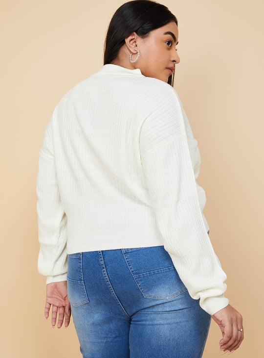 Women Ribbed Sweater