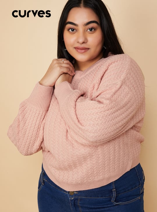 Women Cable Knit Sweater