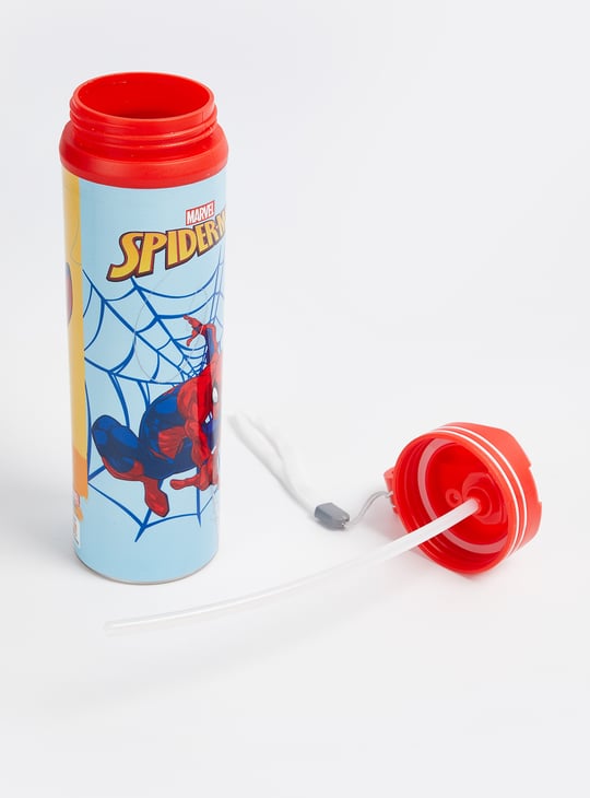Kids Spiderman Print Sipper Bottle