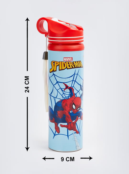 Kids Spiderman Print Sipper Bottle