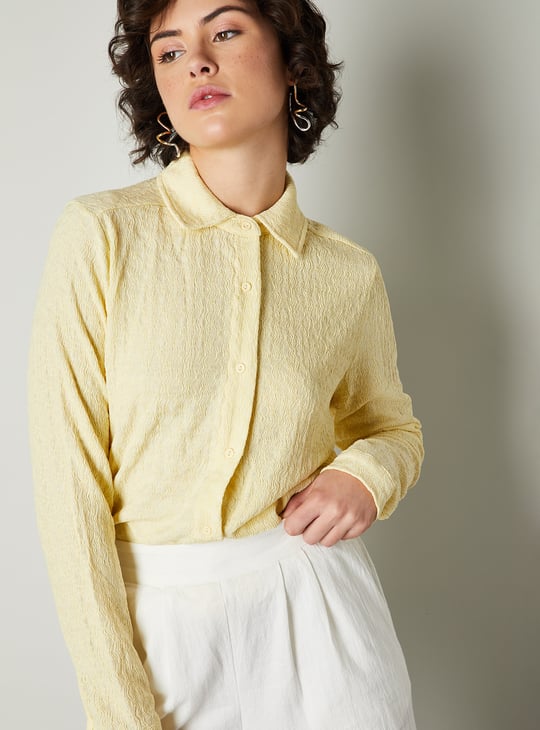 Women Textured Shirt