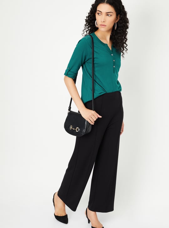 Women Solid Top
