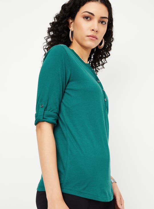 Women Solid Top