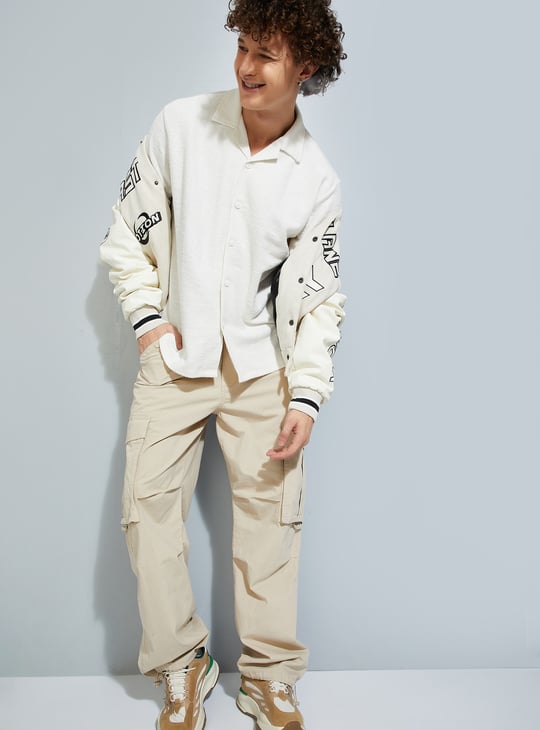URB_N Men Woven Regular Fit Resort Shirt
