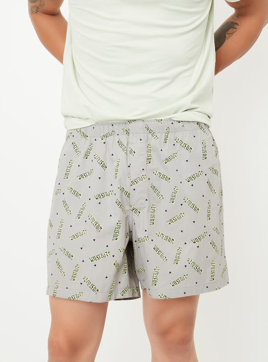 Men Printed Boxers