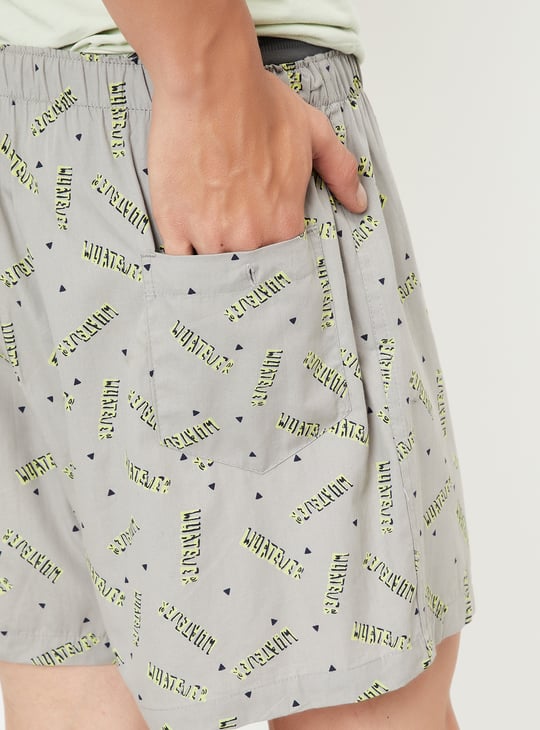 Men Printed Boxers