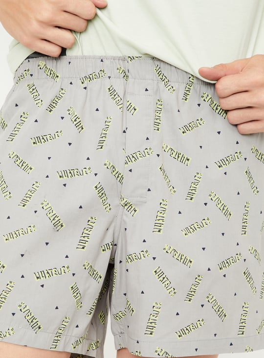 Men Printed Boxers