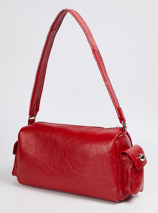 Women Solid Shoulder Bag