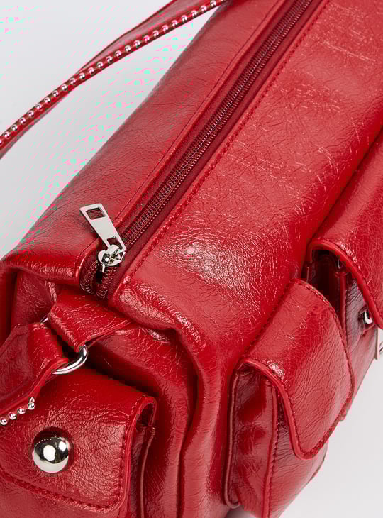 Women Solid Shoulder Bag