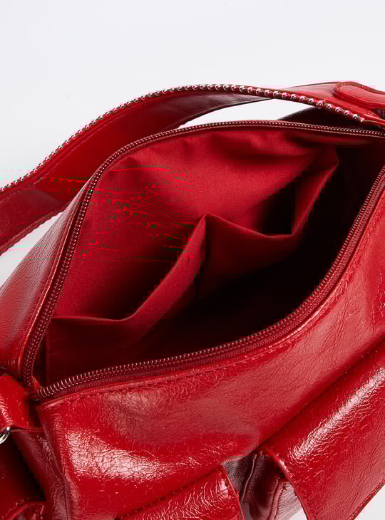 Women Solid Shoulder Bag