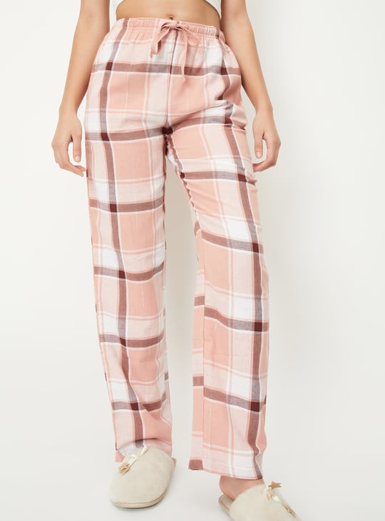 Women Checked Pyjamas