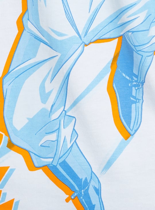 URB_N Men Dragon Ball-Z Oversized T-shirt