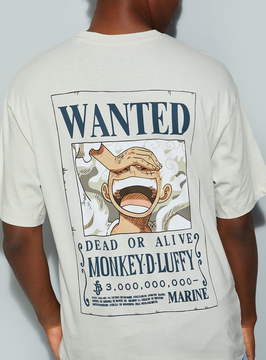 URB_N Men Oversized One Piece Printed T-shirt