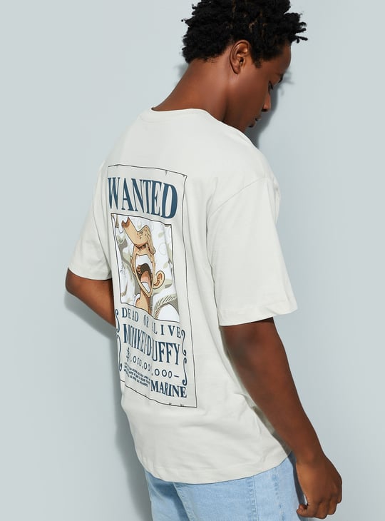 URB_N Men Oversized One Piece Printed T-shirt