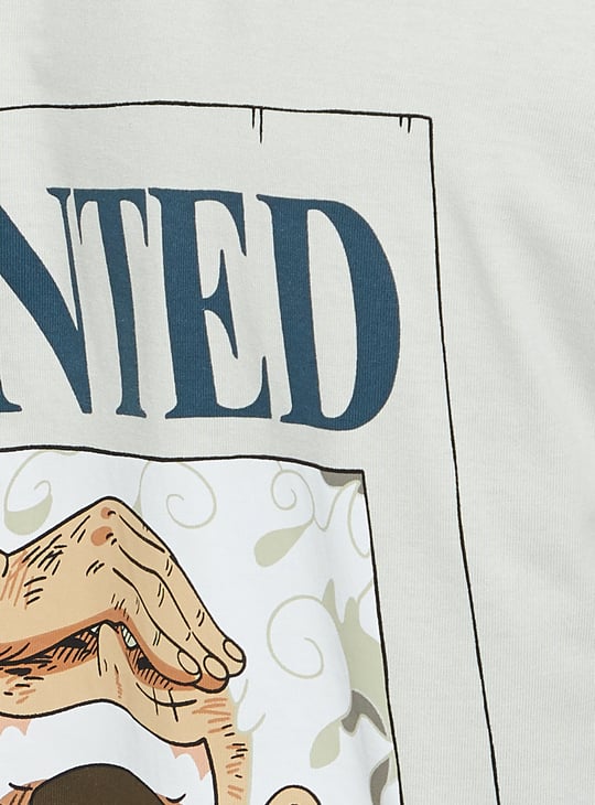 URB_N Men Oversized One Piece Printed T-shirt