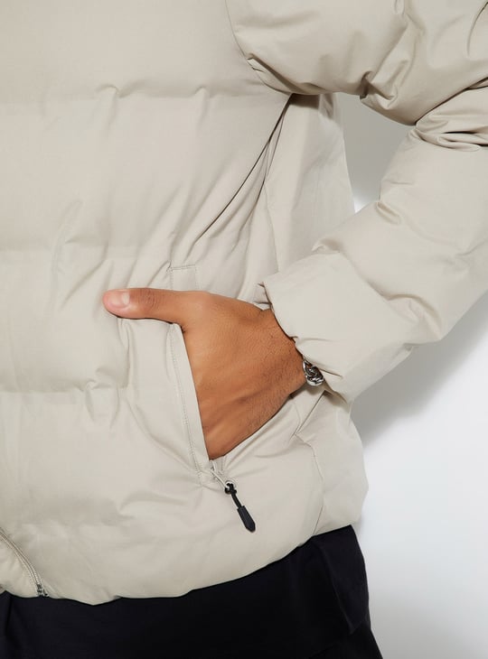 URB_N Men Hooded Puffer Jacket
