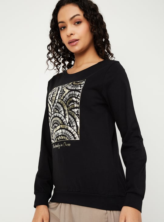 Women Graphic Printed T-shirt