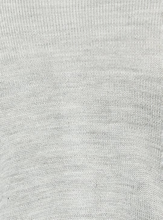 Men Knit Zip Cardigan