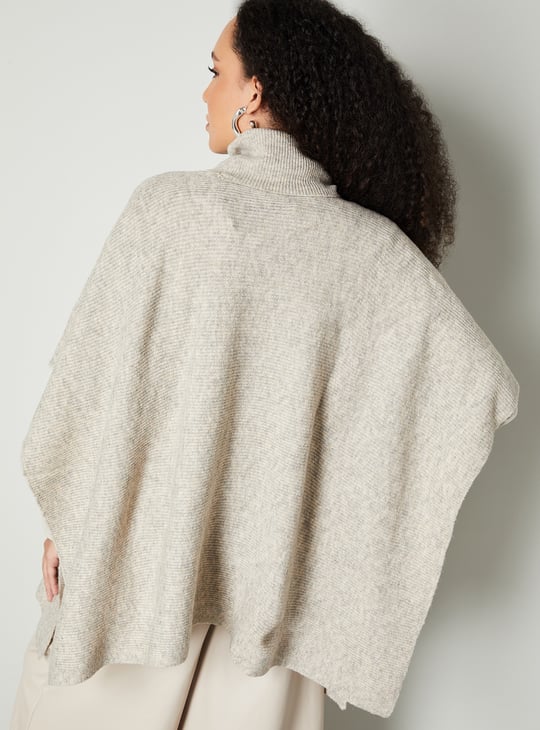 Women Knit Kaftan Sweater