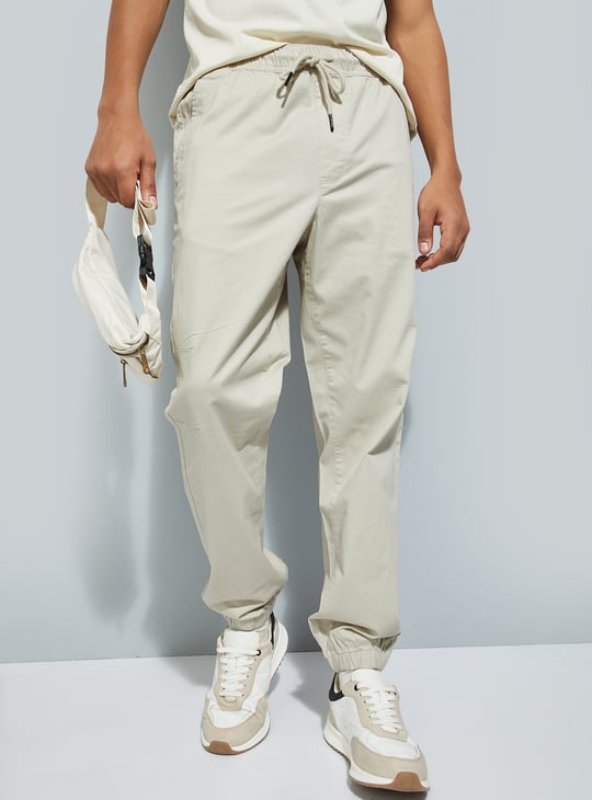 Buy URB_N Men Solid Joggers Online at just