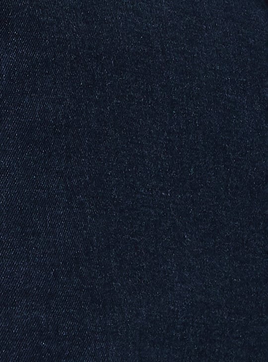 Men Stonewashed Regular Fit Cargo Jeans