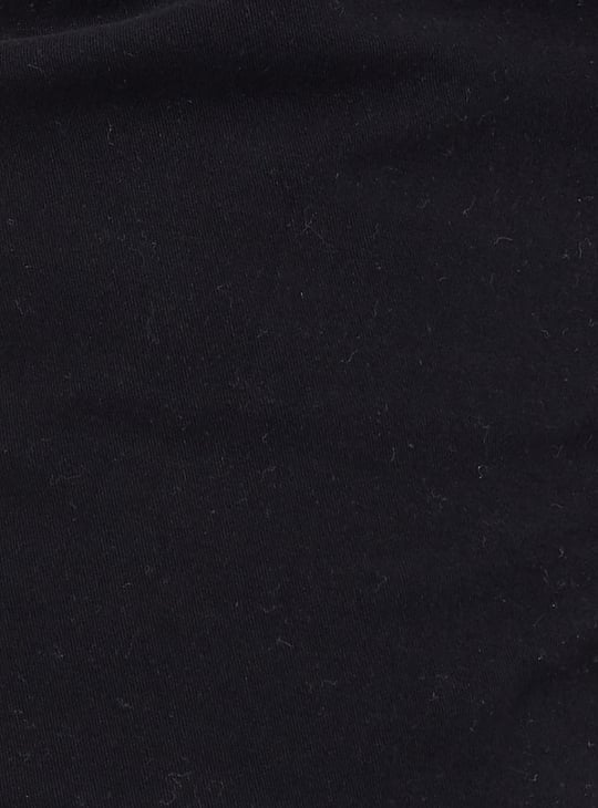 Women Solid Cargo Jeans