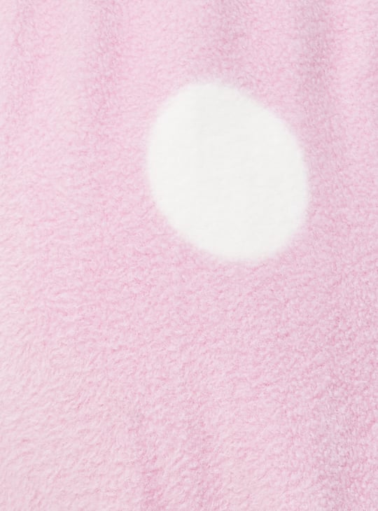 Women Printed Fleece Pyjamas