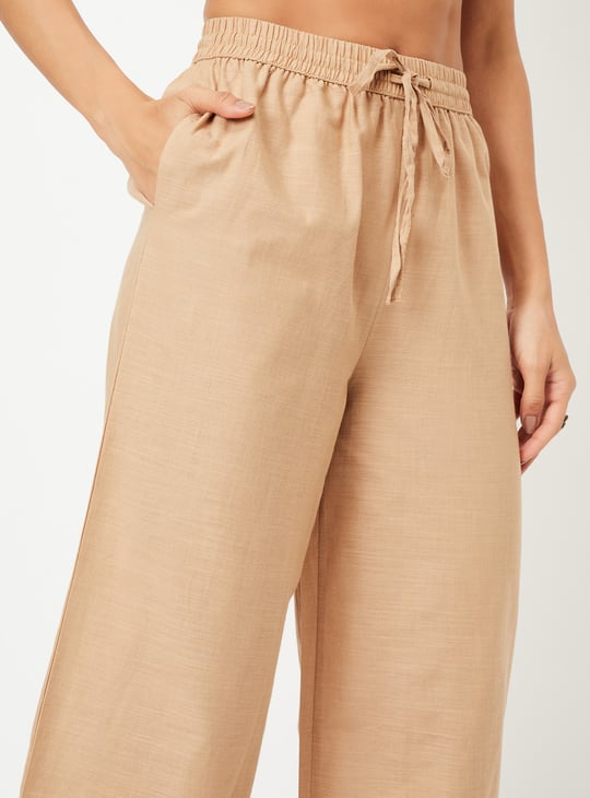 Women Schiffi Hem Palazzos