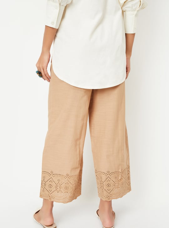 Women Schiffi Hem Palazzos