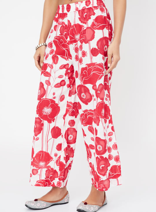 Women Floral Printed Straight Kurta Set