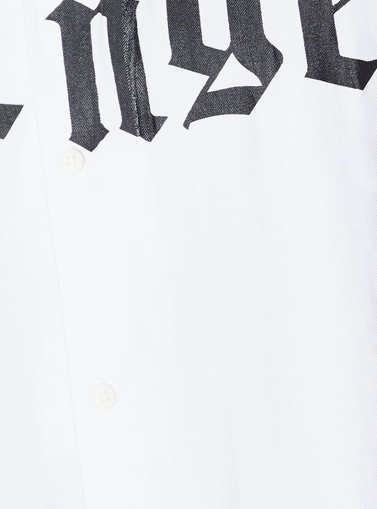 Men Relaxed Fit Printed Resort Shirt
