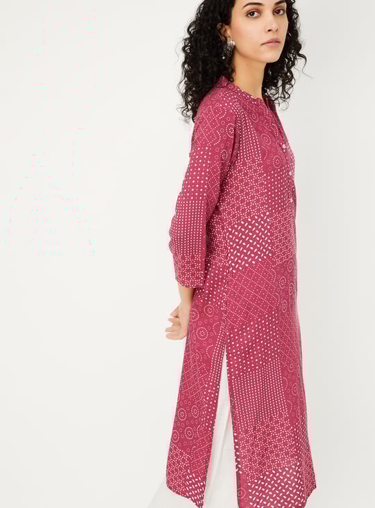 Women Printed Straight Kurta