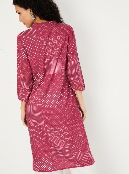 Women Printed Straight Kurta