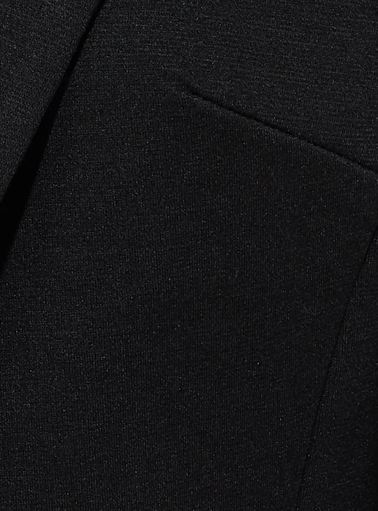 URB_N Women Solid Open Front Blazer